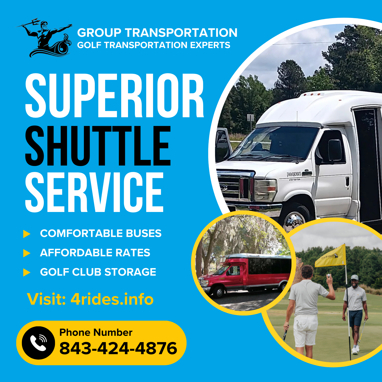 group transportation sqaure ad 