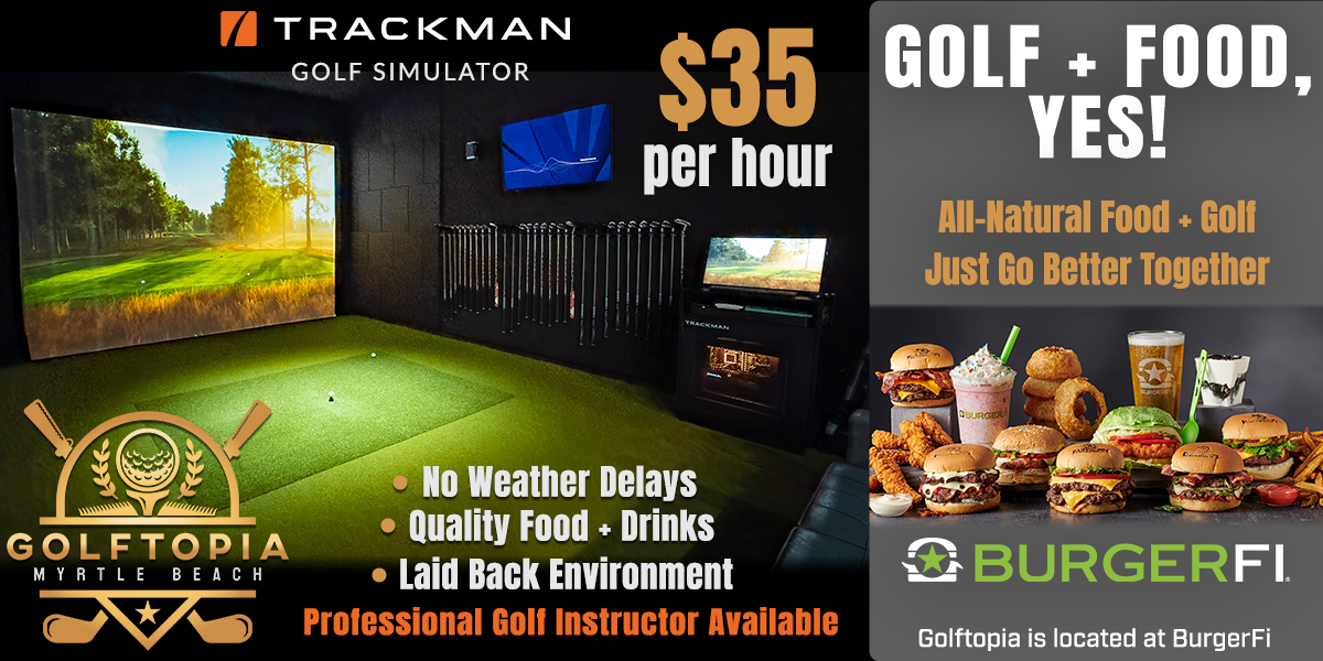 Golftopia banner