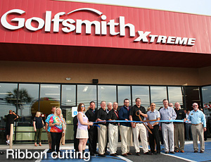 Golfsmith North Myrtle Beach ribbon cutting