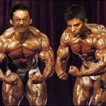 Bill and Glen as bodybuilders