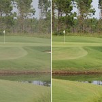 Three retouched photo examples