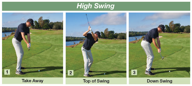 Dale Ketola golf tip showing a High Swing