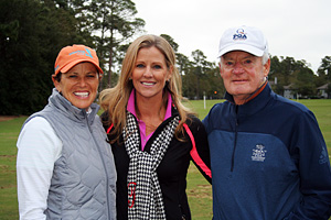 Jaime Fischer, Kelly Tilghman, and Gary Schaal are ready for the 2019 Mentor Cup