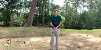 Bunker Shot by Steve Dresser, PGA