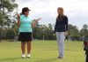 What brought Kelly Tilghman and Nancy Lopez to Myrtle Beach to benefit junior golfers