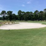 Beachwood par-5 14th new bunker