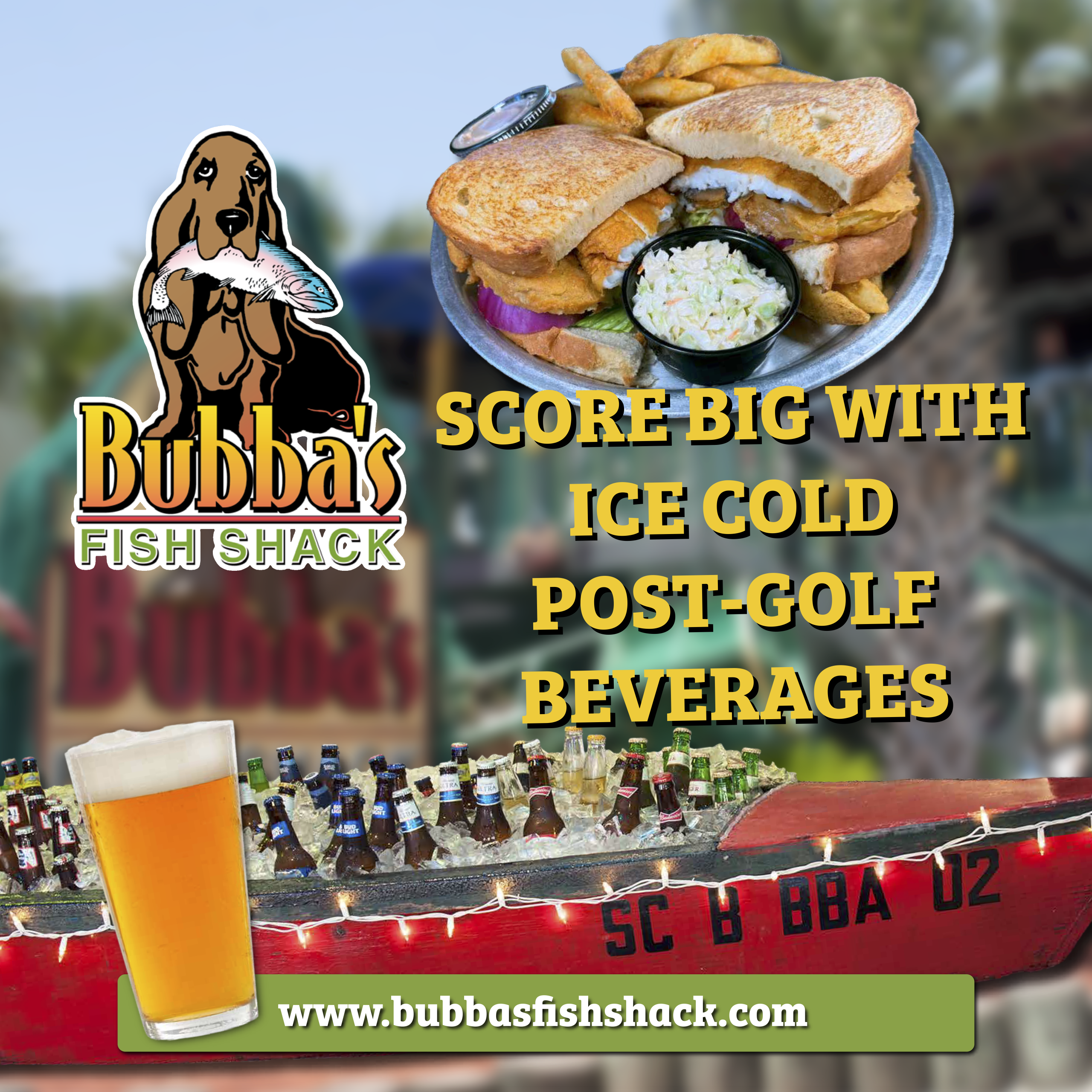 Bubbas Fish Shack - square