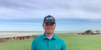 Bengtsson ties CCU golf record uniquely while claiming win at The Dunes Club